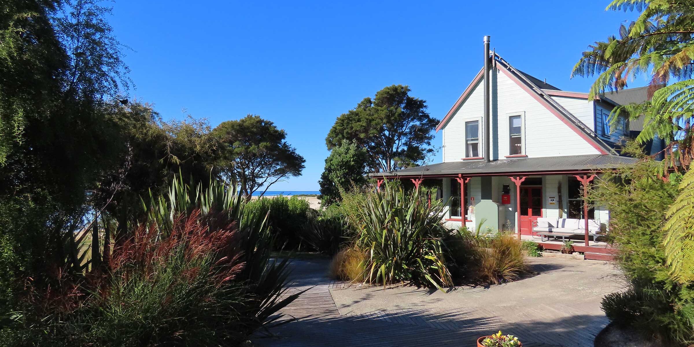 Meadowbank Homestead at Awaroa. Wilsons Abel Tasman