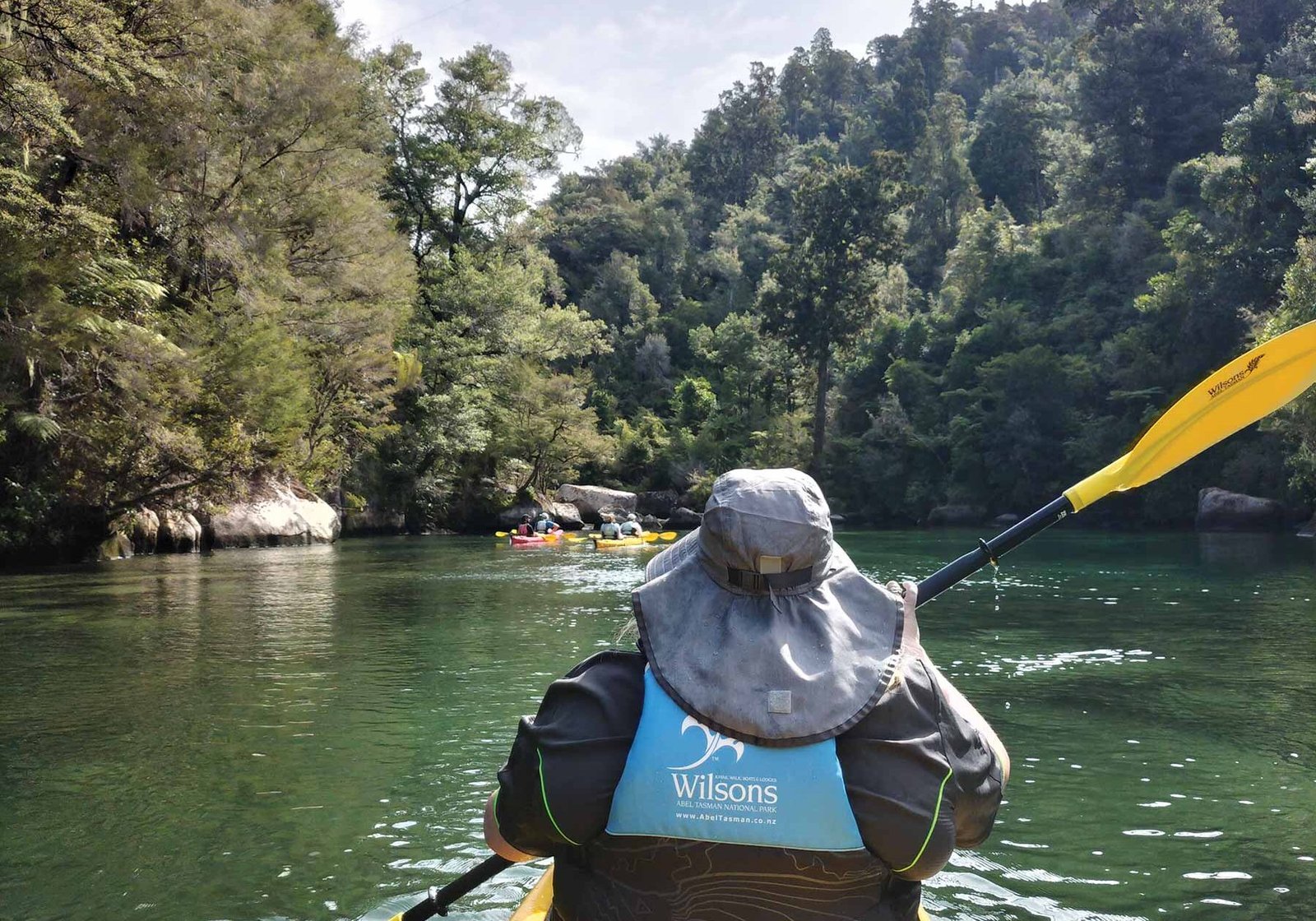 Kayaking in Abel Tasman National Park, New Zealand